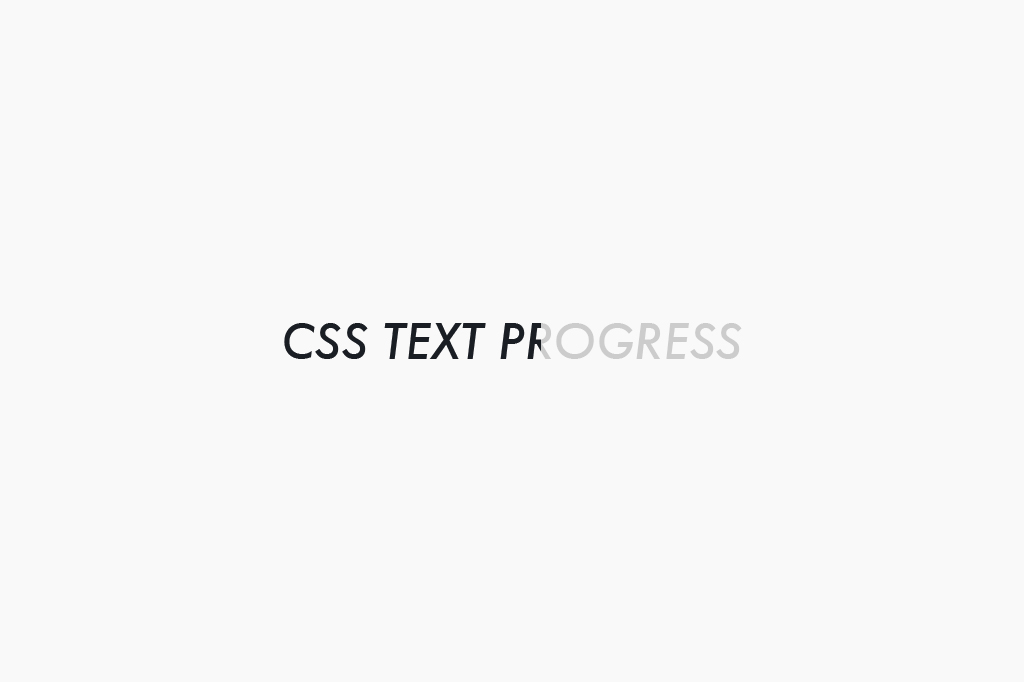 catch-text-progress-bar-css-only